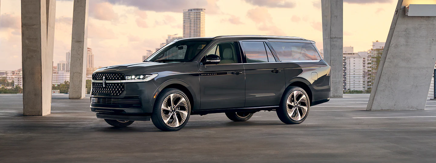2025 Lincoln Navigator® SUV parked in a city parking structure