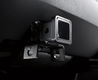 Closeup shot of a Trailer Hitch 2" Receiver