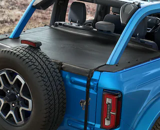 Closeup of a 2025 Ford Bronco® rear cover