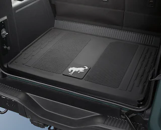 Closeup of a 2025 Ford Bronco® rear mat