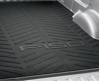 Closeup of a 2025 Ford Truck F-150® bed mat
