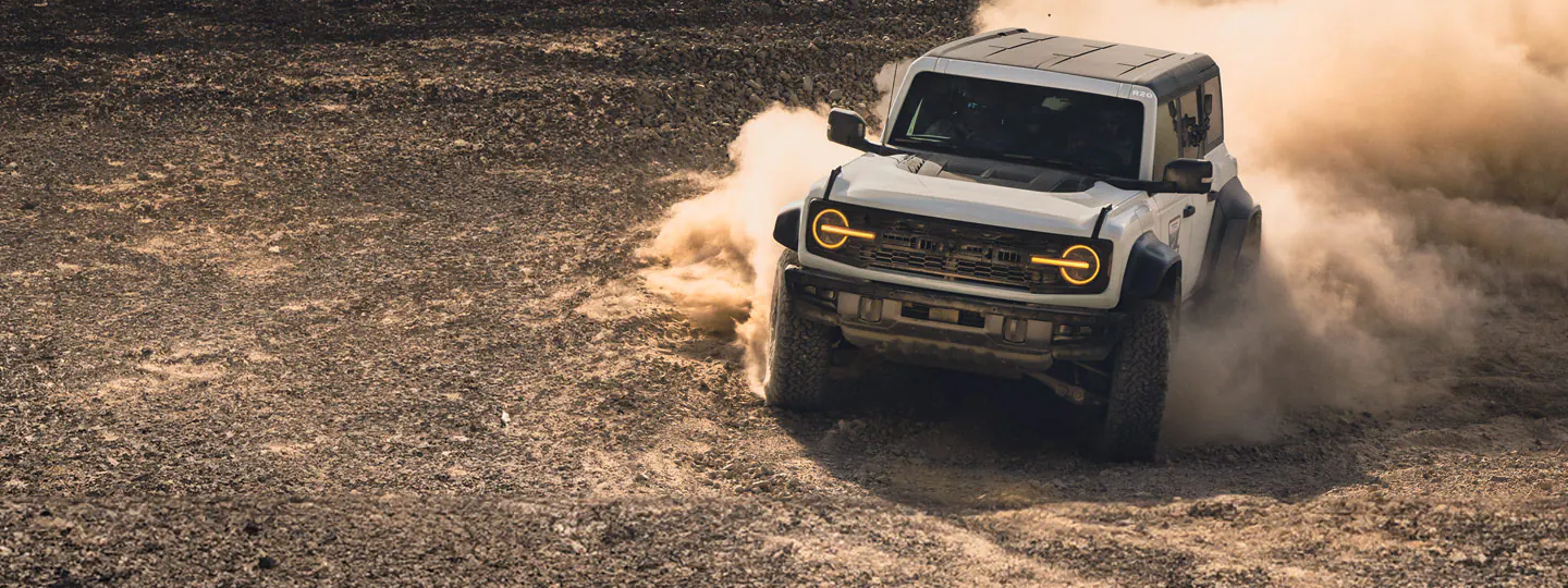 2026 Bronco® Raptor® model with optional equipment shown