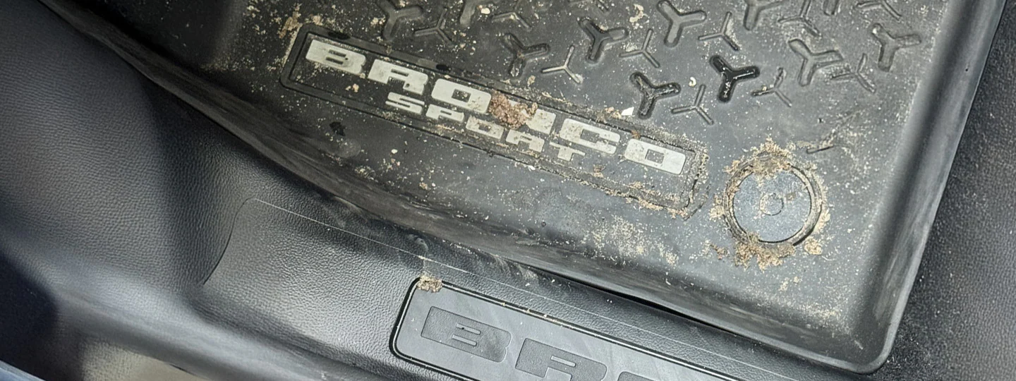 Bronco Sport floor mat
