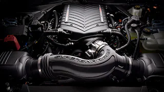 Closeup of hook connecting To Warn Winch