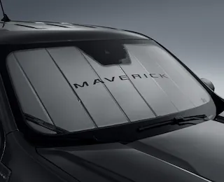 Close-up of a 2024 Ford Maverick® sun screen protector
