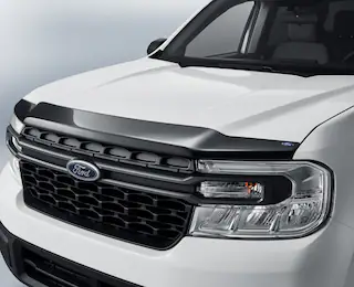 Close-up of a 2024 Ford Maverick® hood protector
