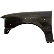 Black car fender