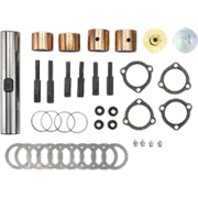 Various automotive repair parts, including bushings and gaskets